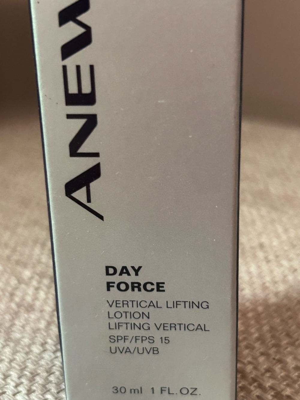Avon Anew Day Force Vertical Lifting Lotion with SPF 15.